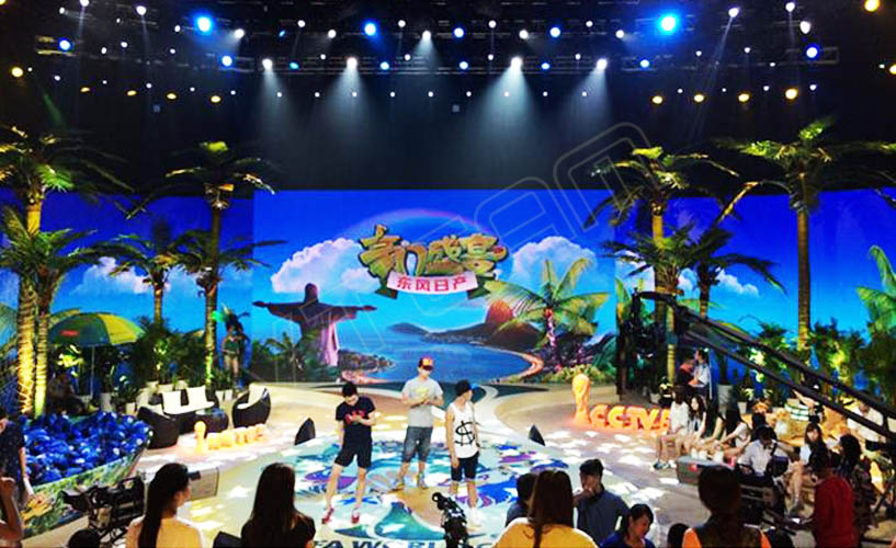 CCTV5表演廳LED租賃屏Vetris項(xiàng)目