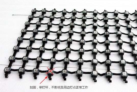 業(yè)內(nèi)首發(fā) LED網(wǎng)格軟屏斷點續(xù)傳原理及應(yīng)用優(yōu)勢