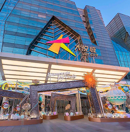 北京西單大悅城LED透明屏項目