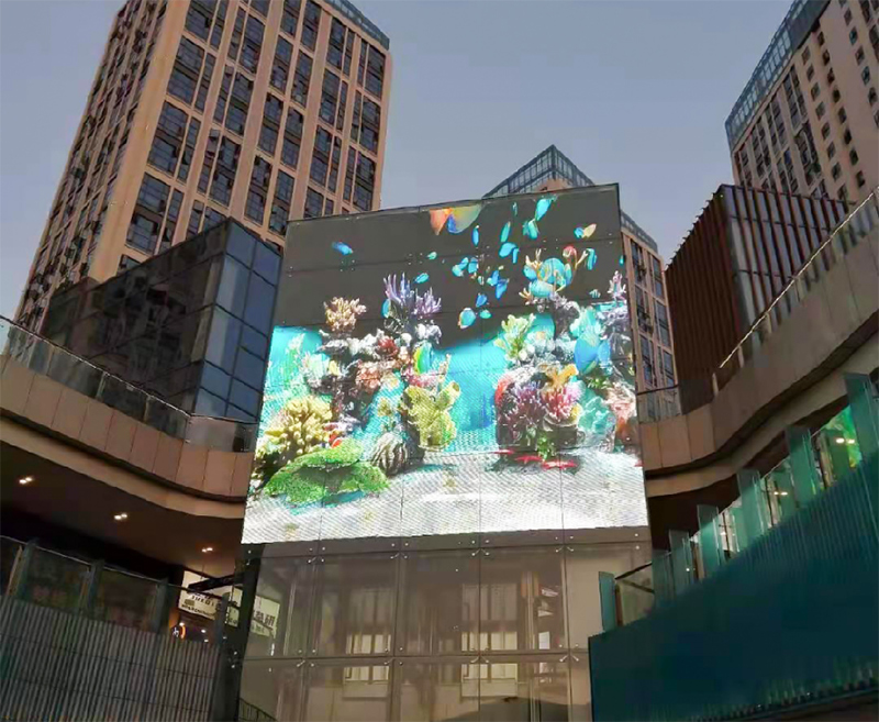 杭州愛尚里L(fēng)ED透明屏項目